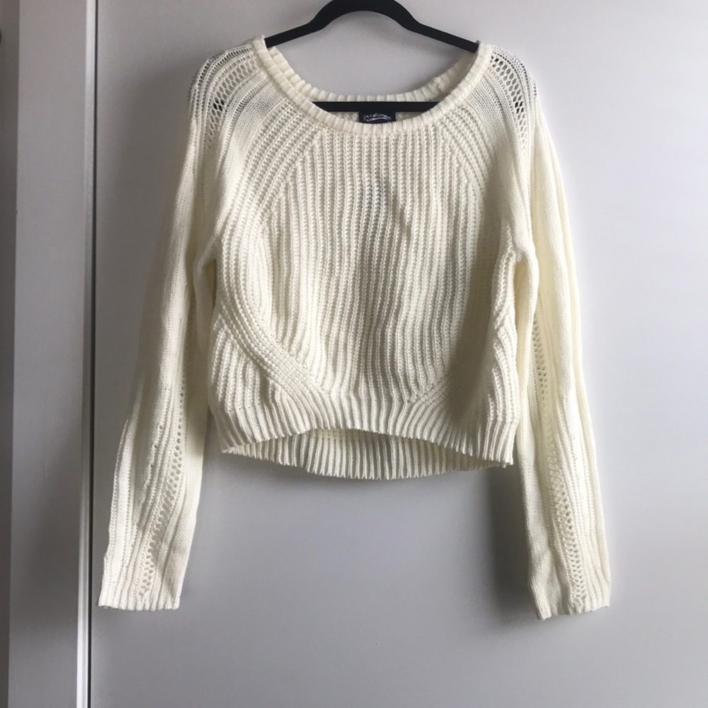 Cream Knit Sweater
